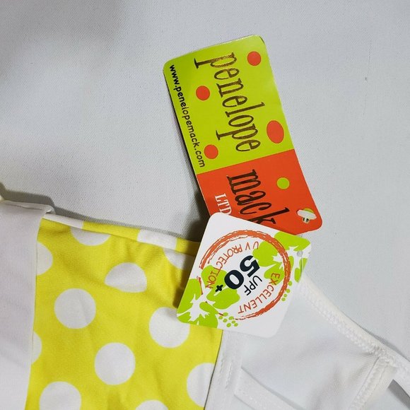 Penelope Mack Girls Swimsuit UPF 50+ One Piece Bathing New - Picture 4 of 5